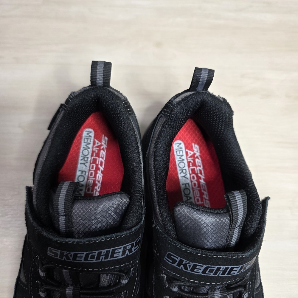 Skechers Flex‎ Advantage 2.0 Skech-Tex Air Cooled Memory Foam Boys Size 1.5 - Picture 6 of 7